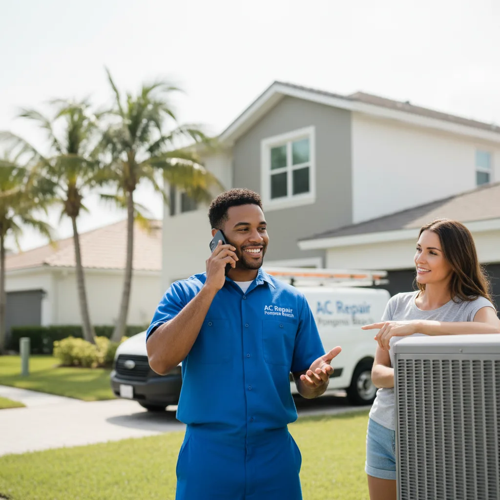 AC Repair Pompano Beach customer support in Leupp